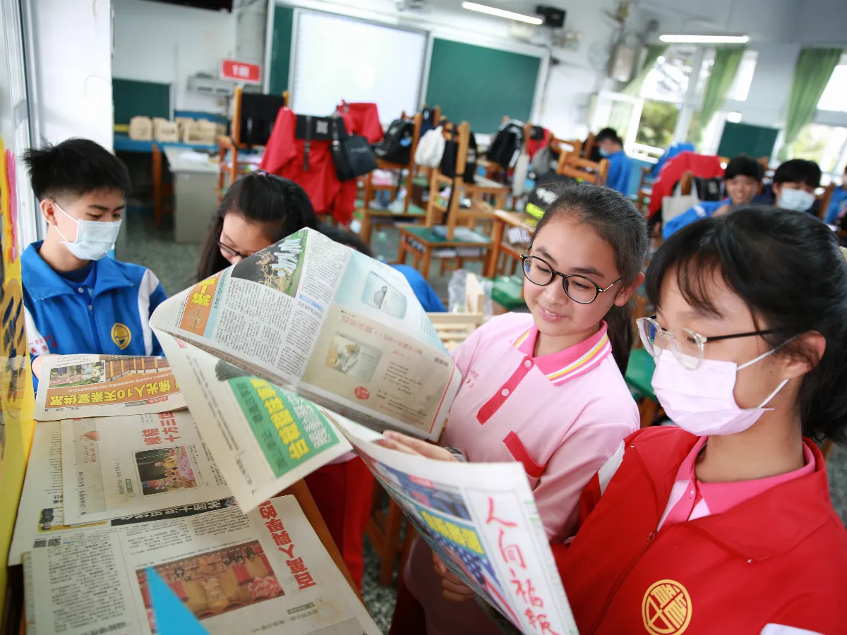 學生長期讀報 對新聞信任感提升