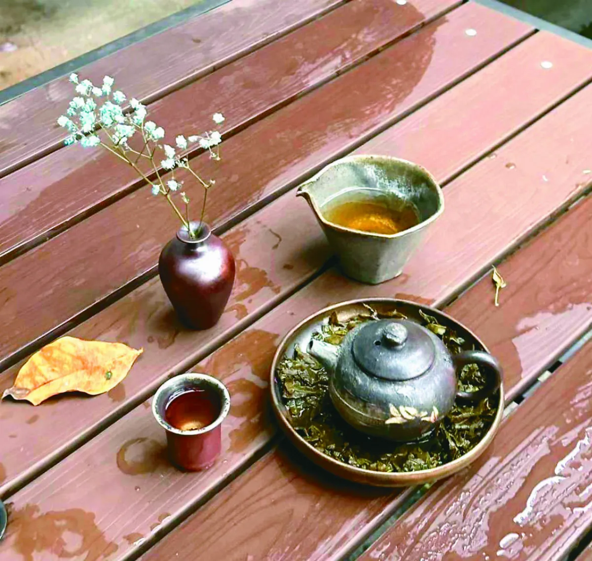 【城市慢遊】行走的茶席