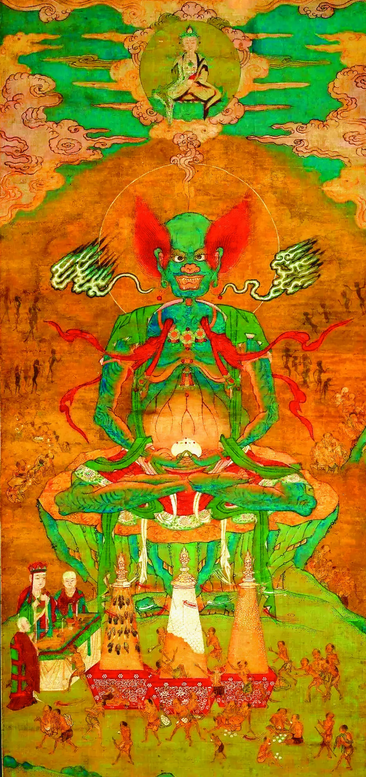 明清水陸畫 佛教聖凡法界