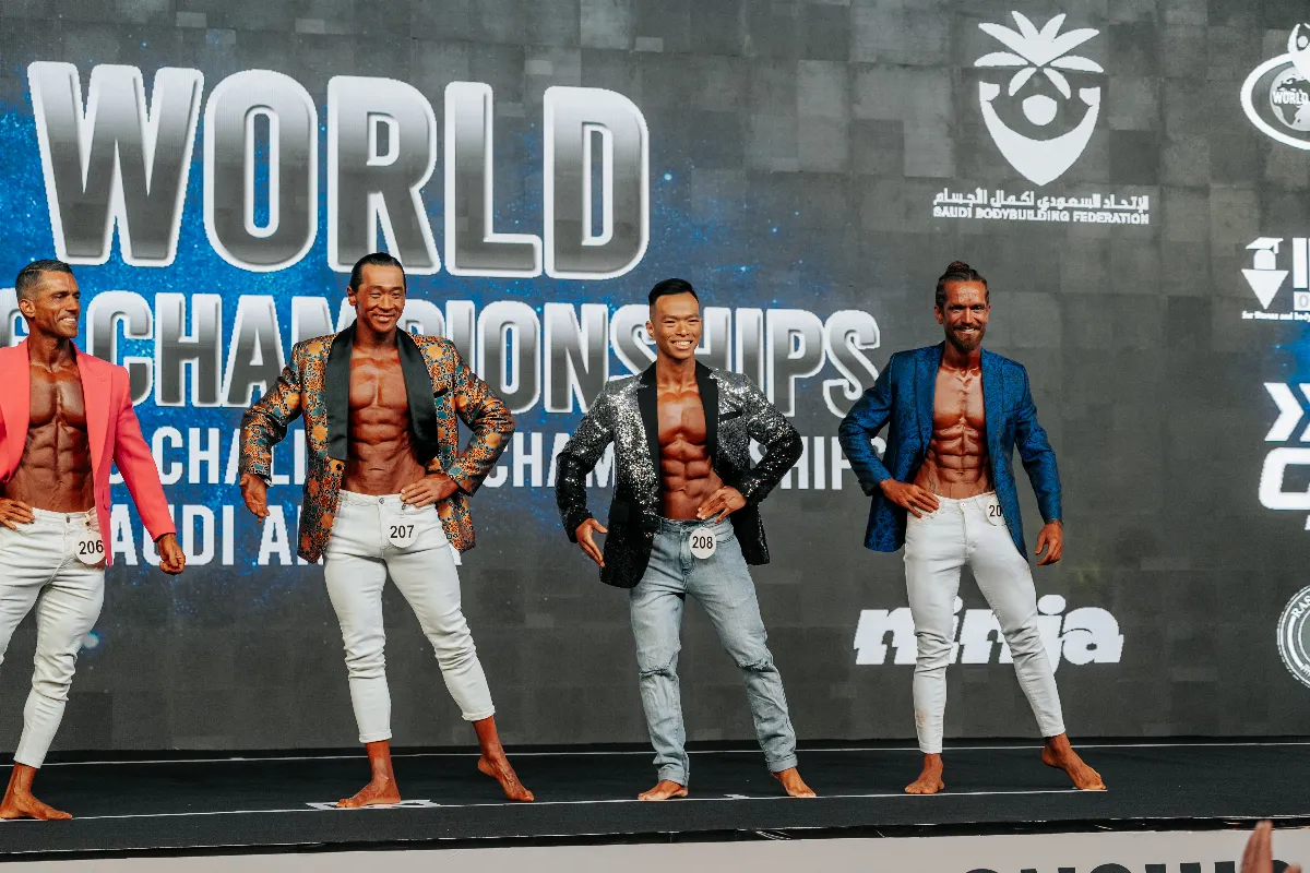 體壇／IFBB世界健美錦標賽 劉明毅風光雙金