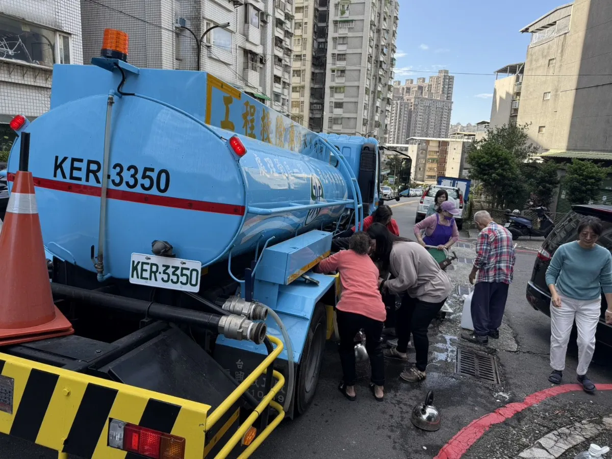 淡水地區停水逾3天  台水公布後續處置