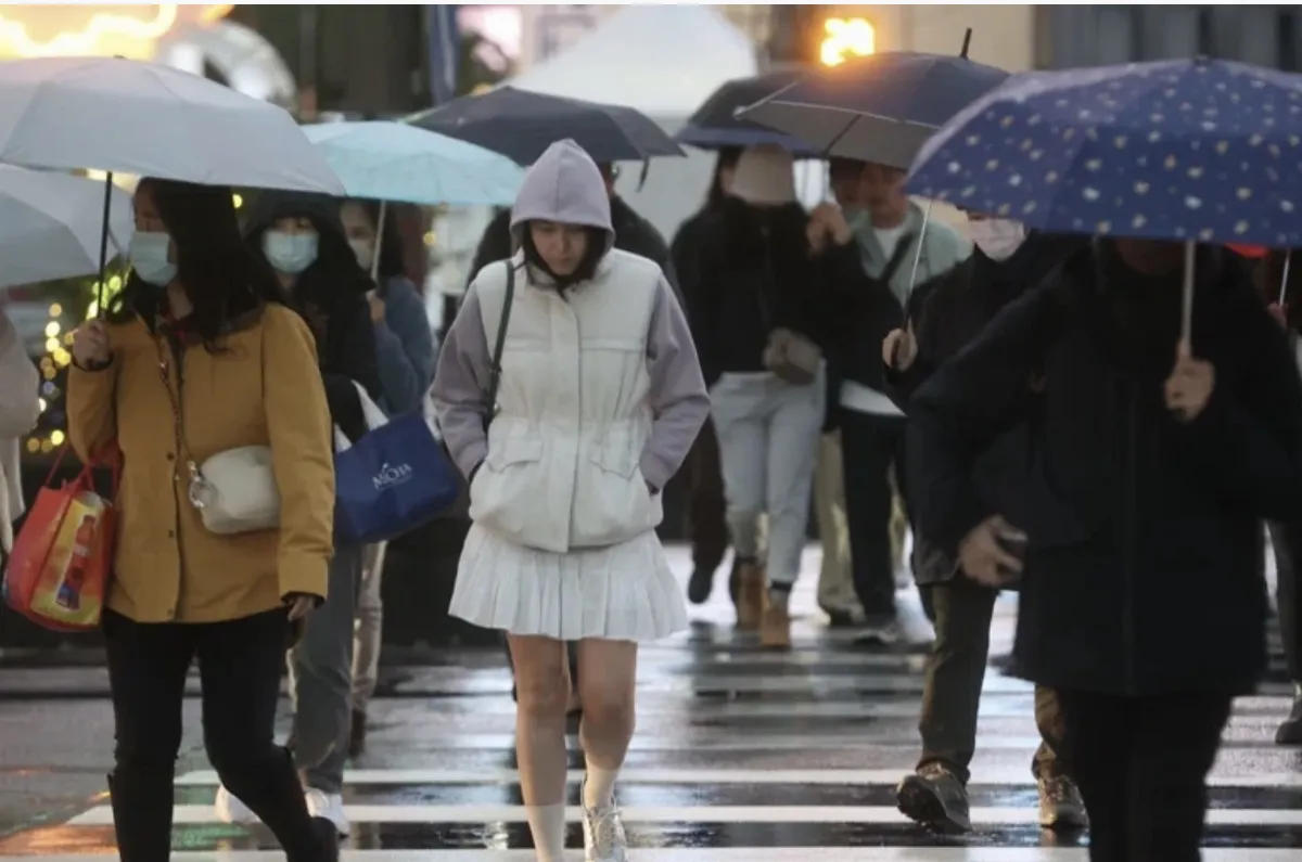 明起低溫下探13度 3地區防大雨、中北部高山有雪