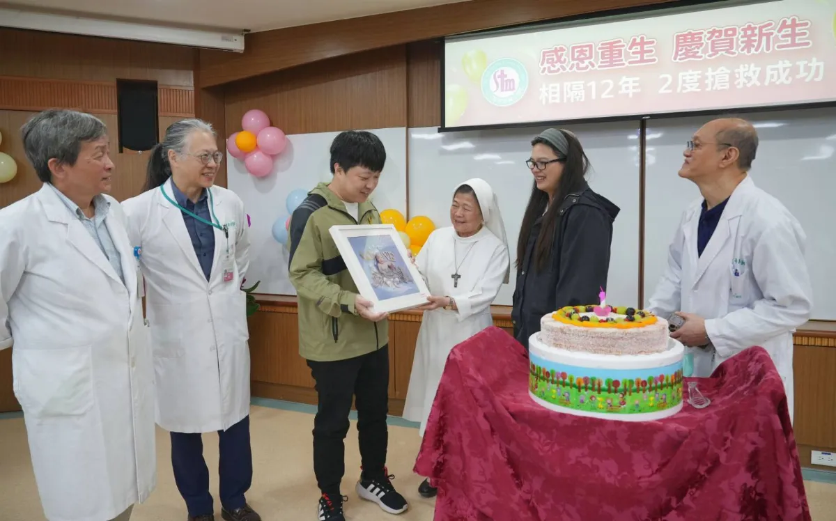 產婦兩度臨門急救 相隔12年遇同一團隊