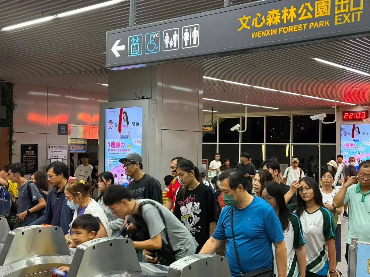 新社花海帶動人潮  中捷日均運量創新高