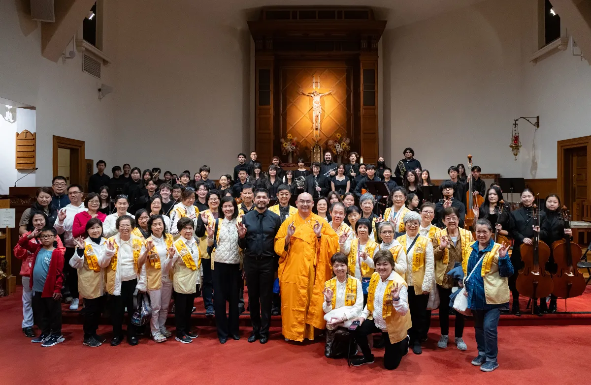 Hsi Lai Temple Joins Arcadia Thanksgiving Gathering, Youth Orchestra Builds Bridges Across Faiths