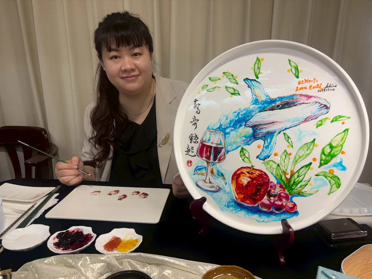 金爵獎融入餐飲美學 果醬畫為餐盤添幸福好味