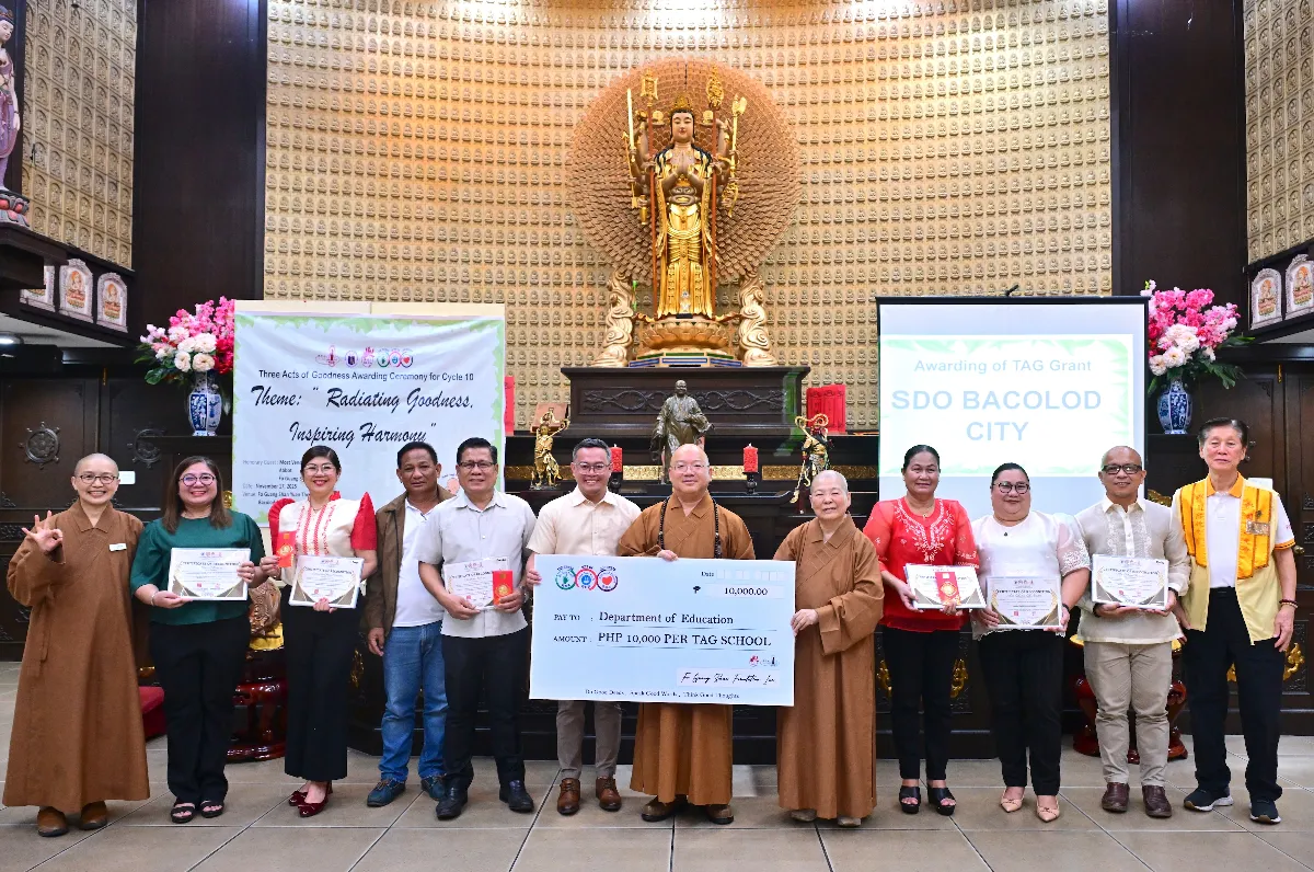 Philippines Honors “Three Acts of Goodness” Schools Department of Education Affirms the Movement’s Role in Inspiring Harmony