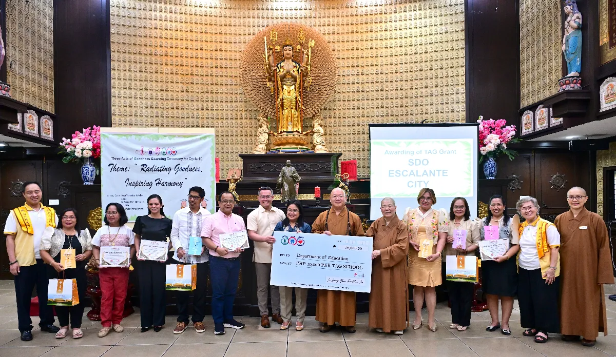 Philippines Honors “Three Acts of Goodness” Schools Department of Education Affirms the Movement’s Role in Inspiring Harmony