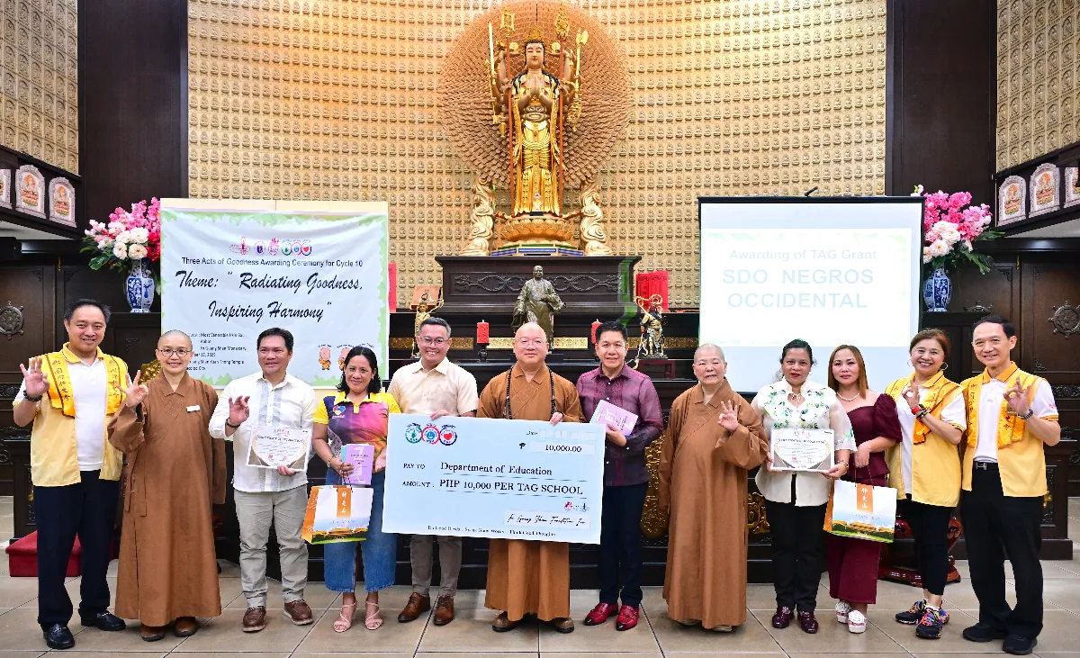 Philippines Honors “Three Acts of Goodness” Schools Department of Education Affirms the Movement’s Role in Inspiring Harmony