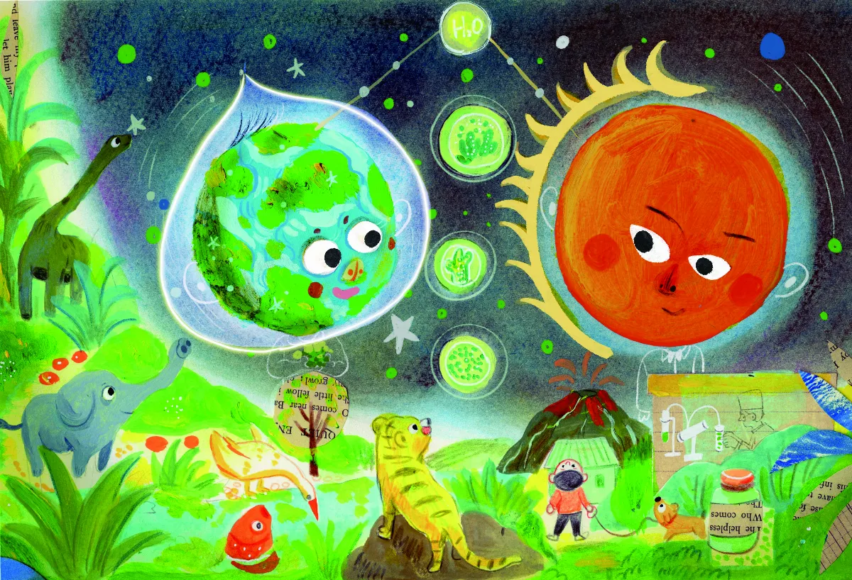 產氧始祖藍綠藻