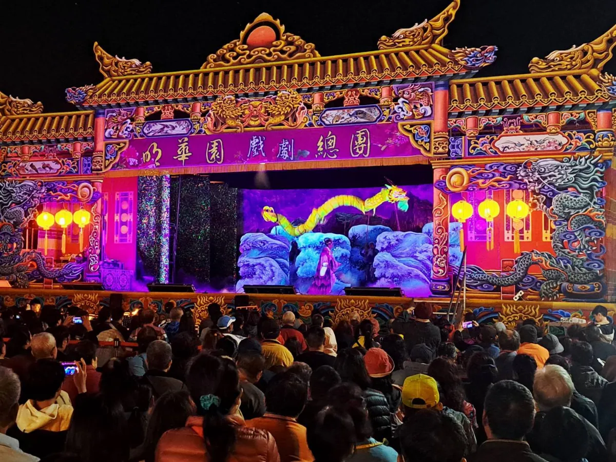 萬善祠迎50周年慶典 明華園祈福大戲登場