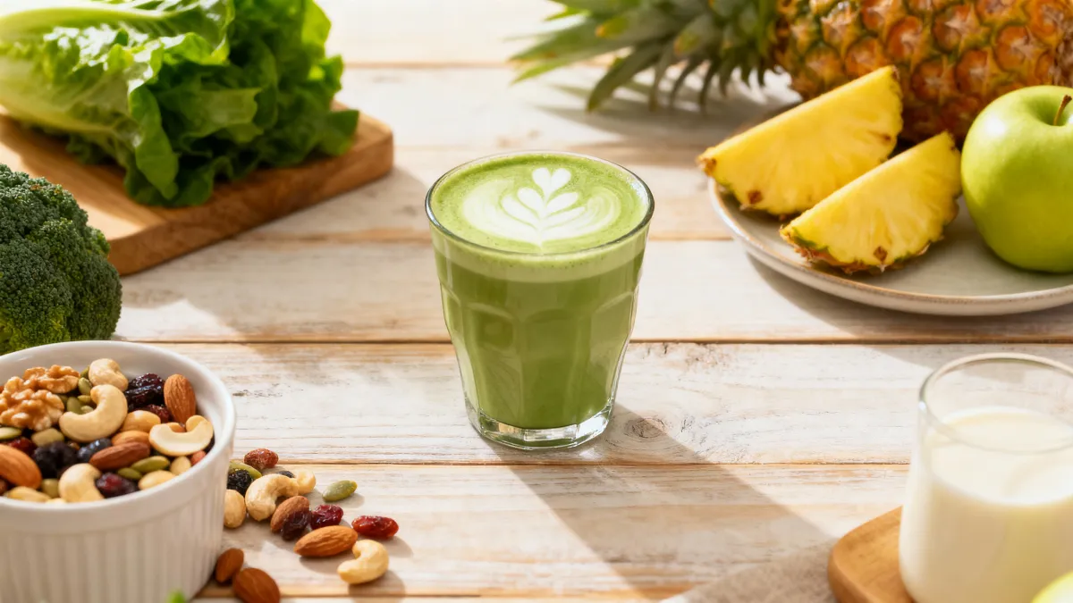 一杯綠拿鐵 補足每日關鍵營養