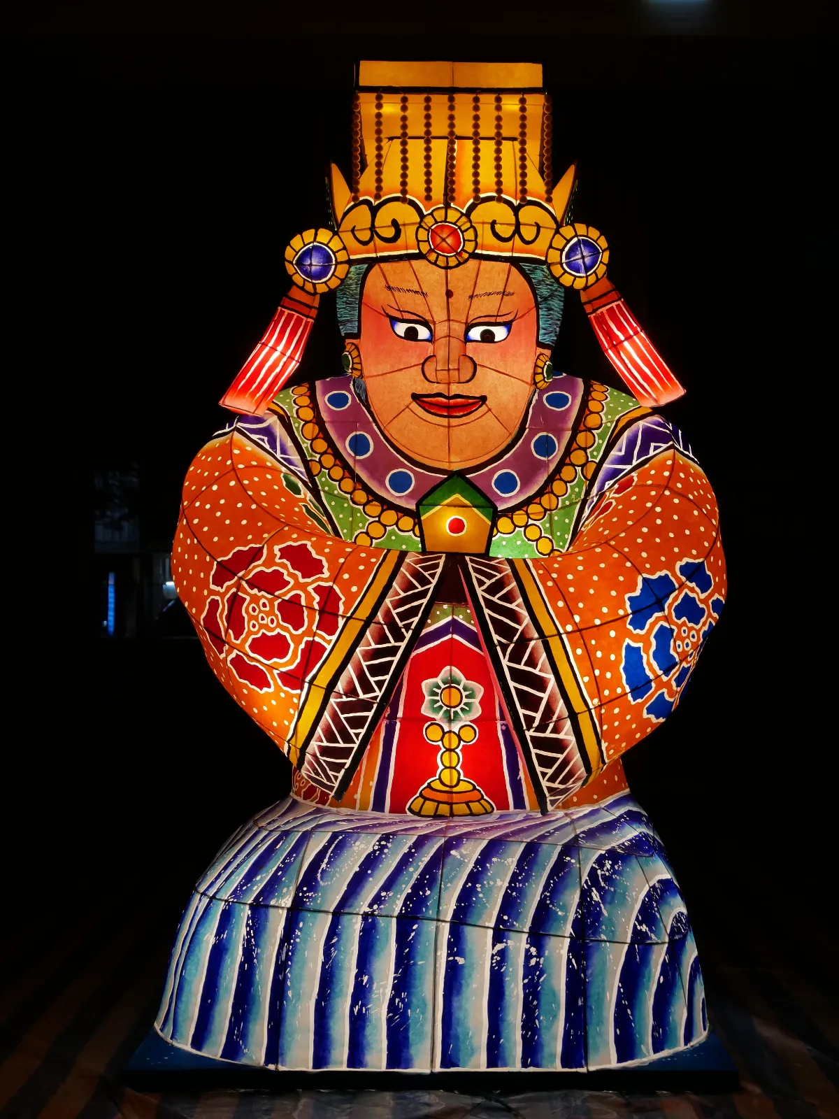 青森睡魔跨海抵「嘉」 日本職人首度來台現地打造媽祖花燈 
