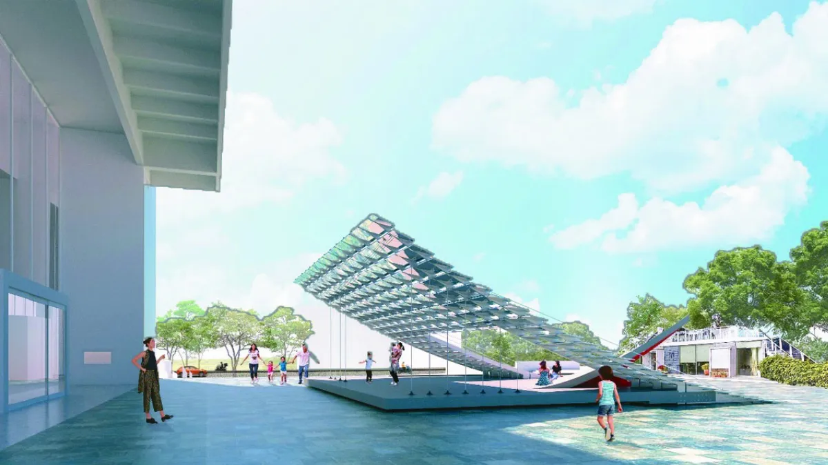 鏡．亭．山 翻新北美館