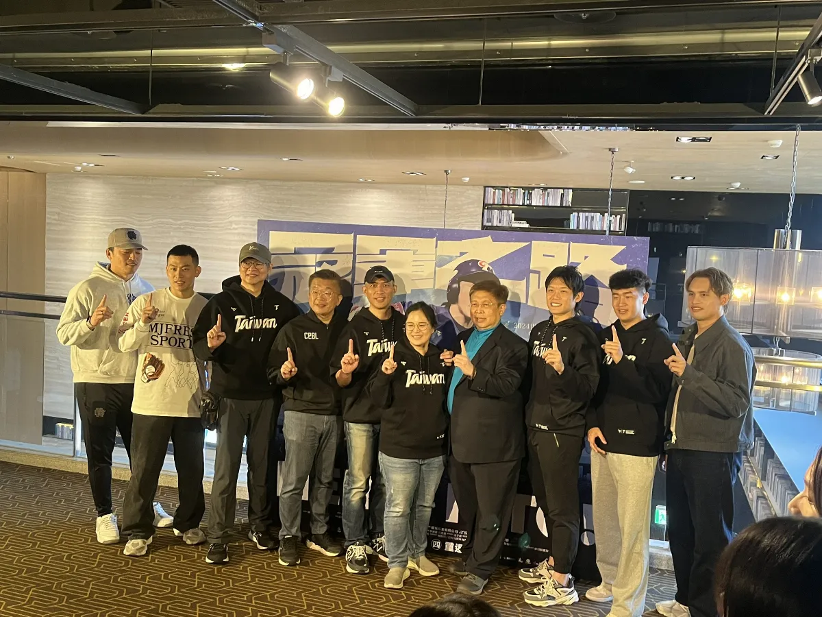 棒球／12強紀錄片張奕落淚 蔡其昌整場雞皮疙瘩
