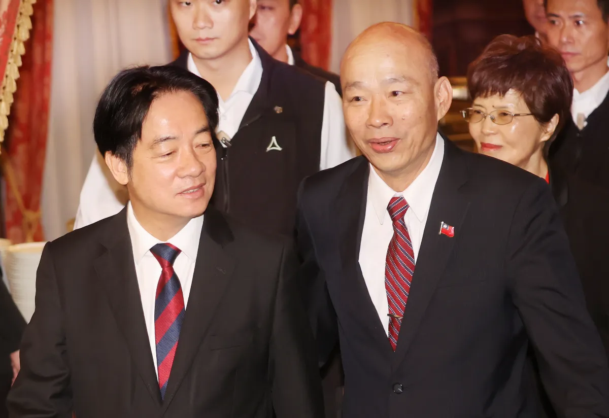 賴總統邀3院長茶敘 韓國瑜不克出席