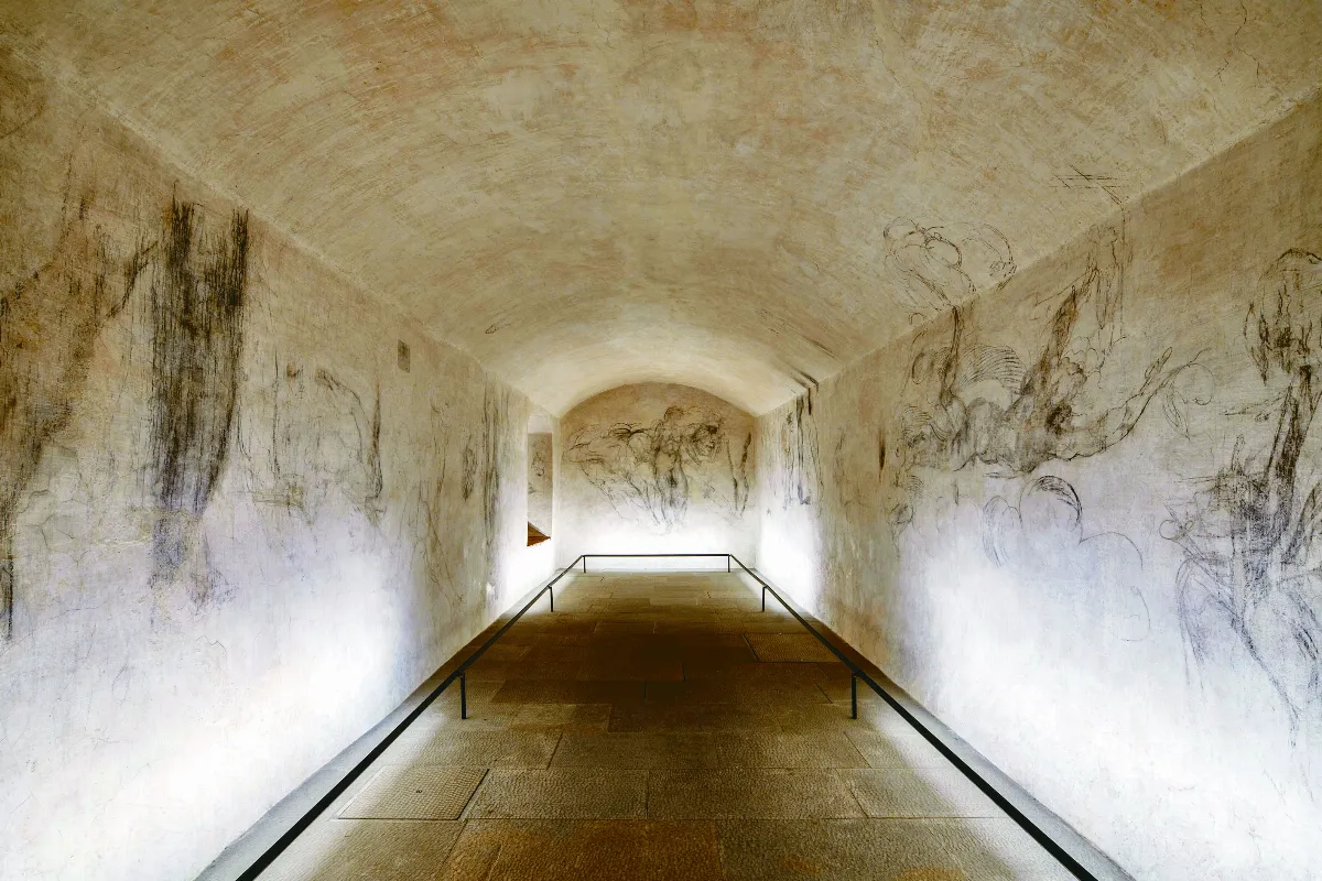 訪米開朗基羅密室 直擊珍貴素描