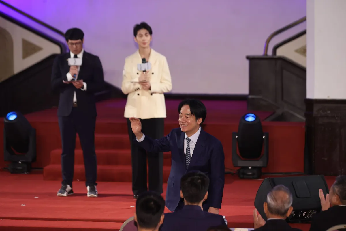 體壇／賴清德出席宏道獎 肯定李洋出任部長看見希望