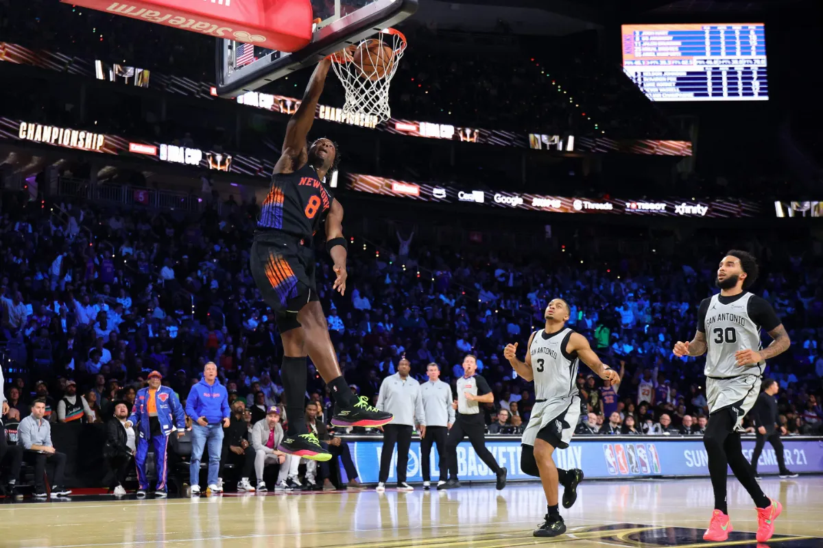 馬刺虎頭蛇尾遭翻盤 尼克奪NBA盃首冠