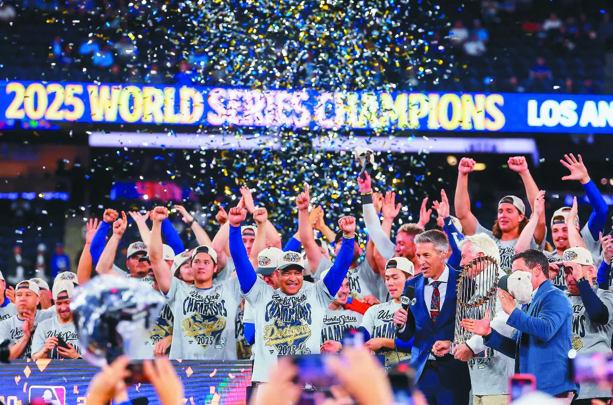 日球星率道奇連霸 2025體壇最驚奇