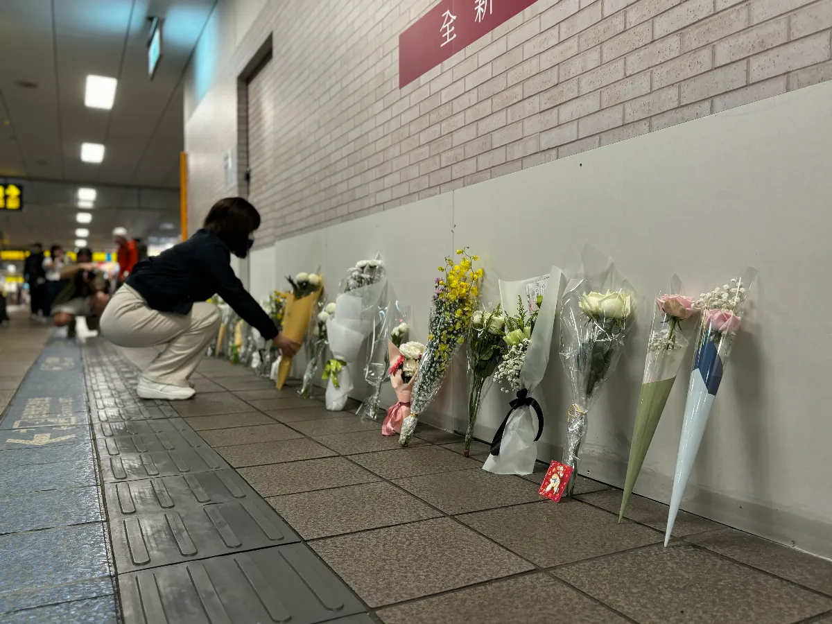 北車M7出口設悼念區 衛生局開設24小時安心專線 