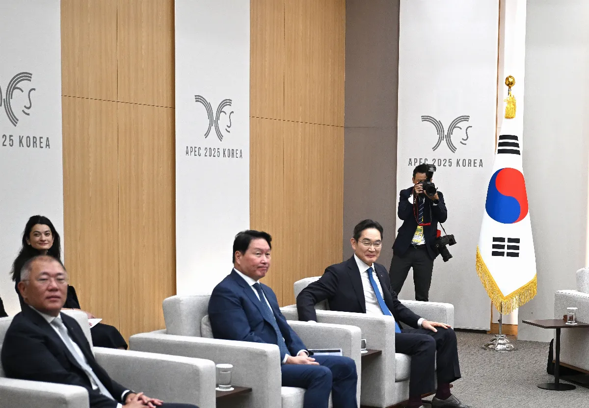 南韓組經濟使節團 4大財團掌門人擬訪中