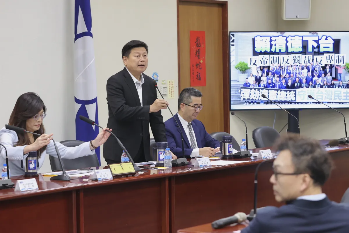 在野提總統彈劾案  擬2月邀賴清德立院說明