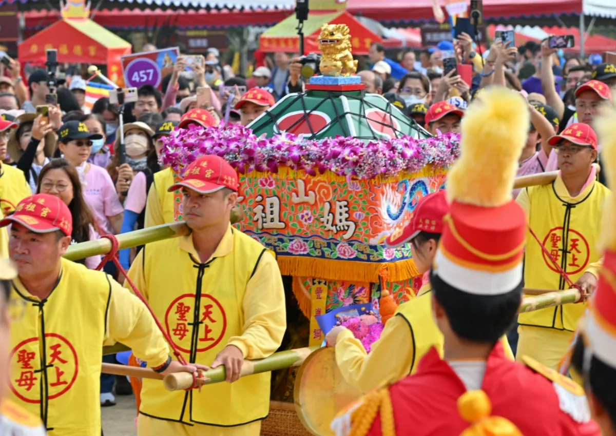 2025世界神明聯誼會／苗栗山邊媽祖現身佛館 參加世界神明聯誼會