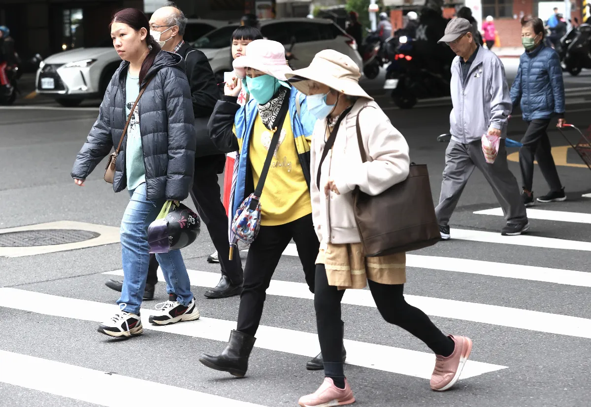 大陸冷氣團報到 全台大降溫