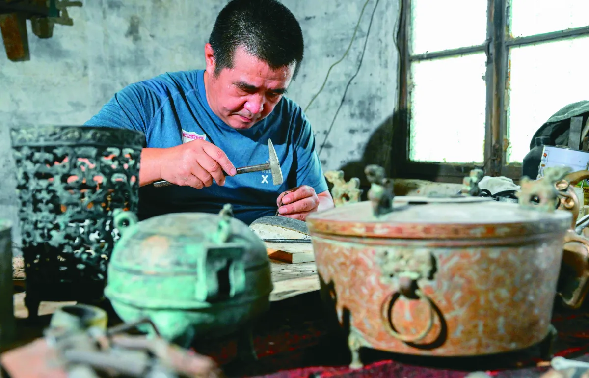 【鉛錫刻鏤技藝傳承人】敖興華 永遠沒有學成瞬間