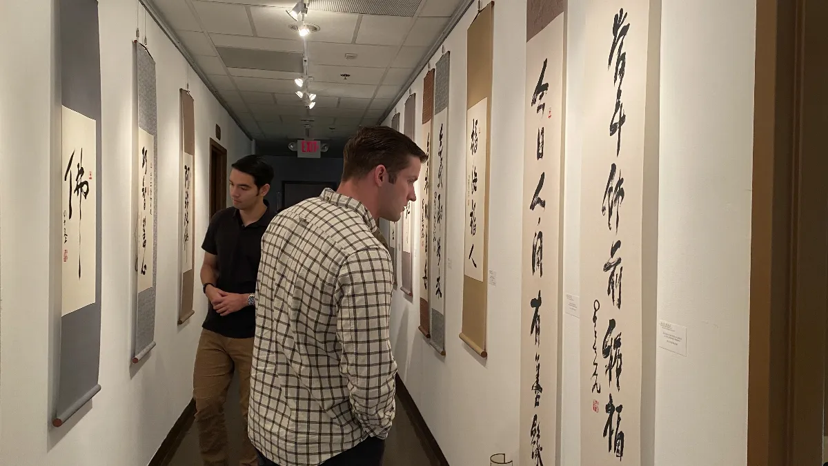 Tea Meditation and One-Stroke Calligraphy: Fort Bragg Soldiers Experience the Humanistic Beauty of Fo Guang Shan North Carolina