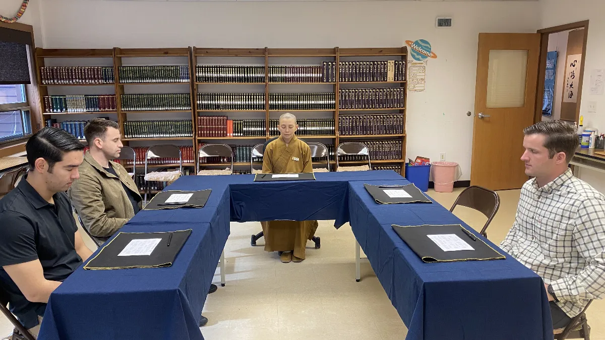 Tea Meditation and One-Stroke Calligraphy: Fort Bragg Soldiers Experience the Humanistic Beauty of Fo Guang Shan North Carolina