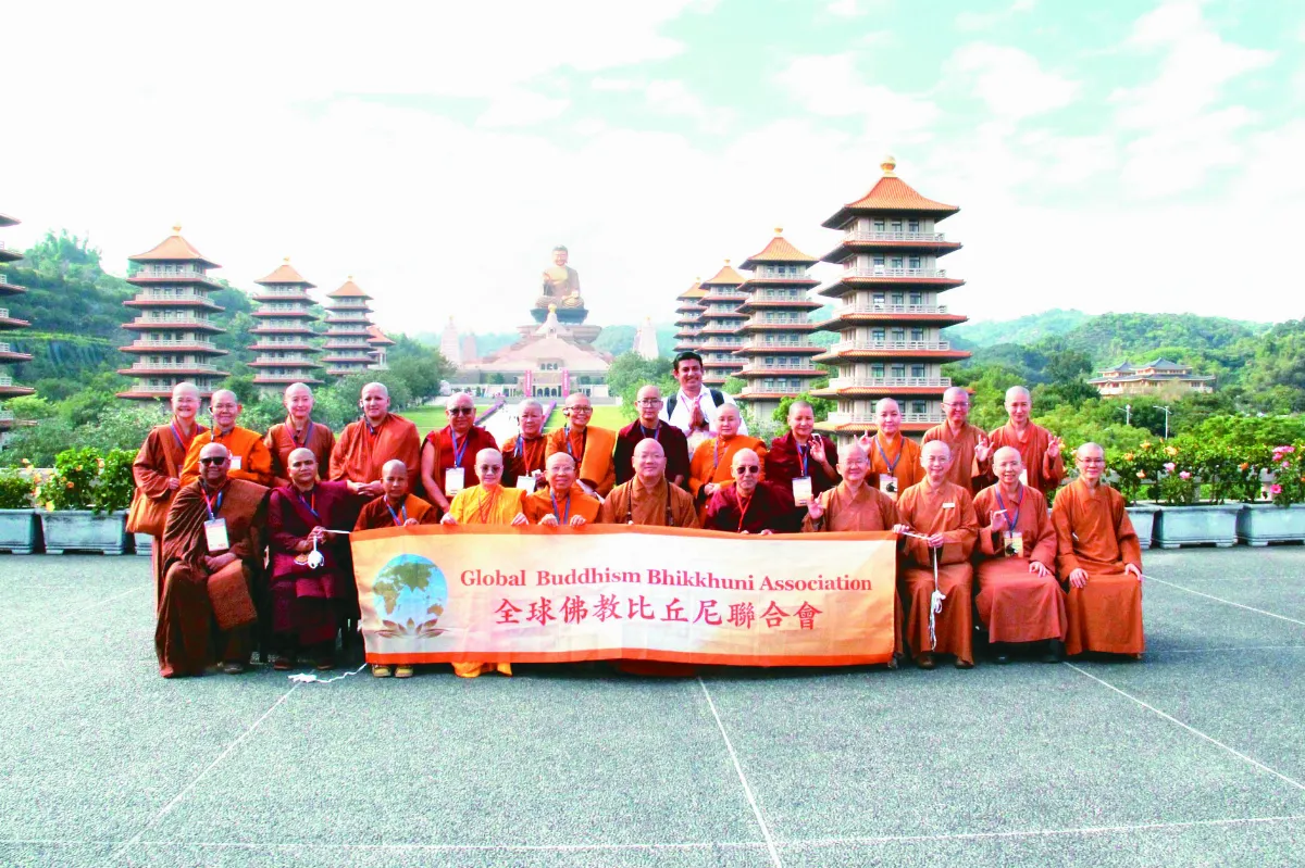 感念星雲大師印度傳比丘尼戒法 全球佛教比丘尼聯合籌備會 訪佛光山