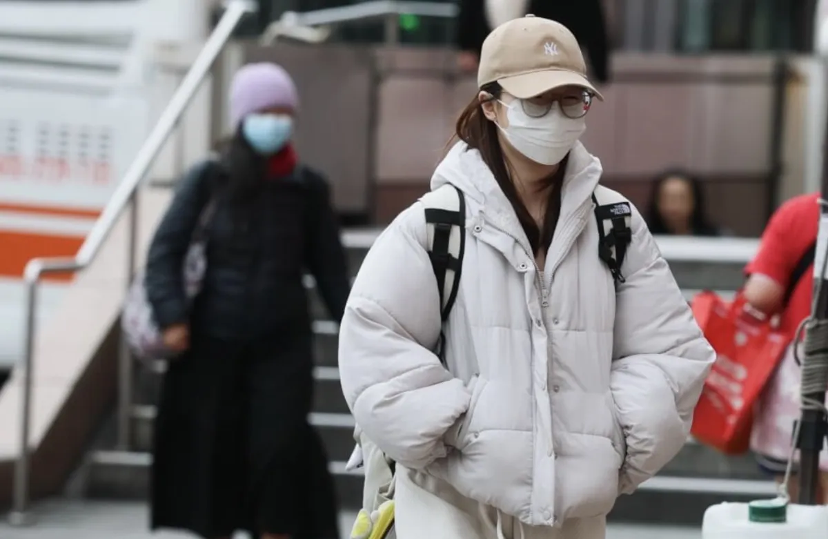 跨年夜水氣多　元旦起迎冷氣團中部以北探6度