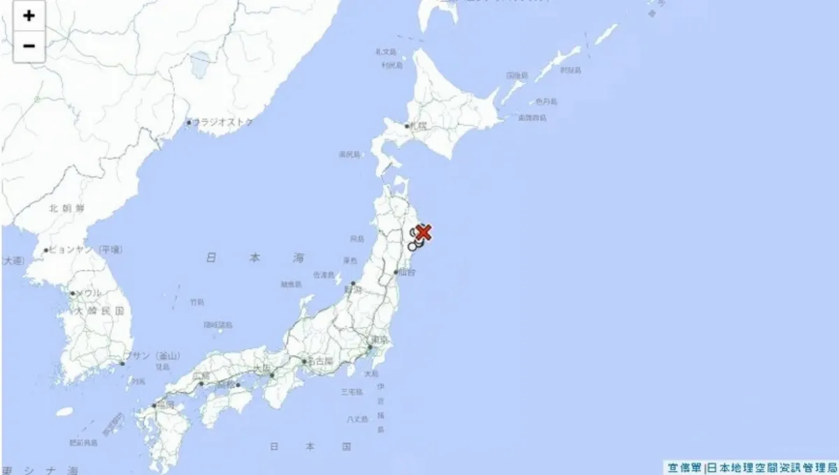 跨年夜不平靜！日本岩手縣規模5.7地震 無海嘯風險