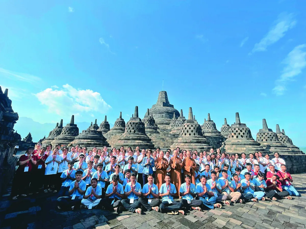 印尼佛學營 學員實踐人間佛教