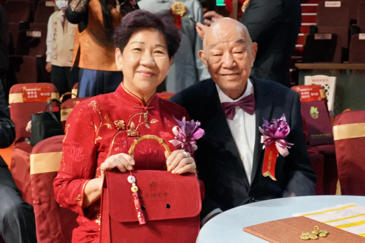 林孝雄、陳桂珠牽手一甲子  與佛光山同慶60周年