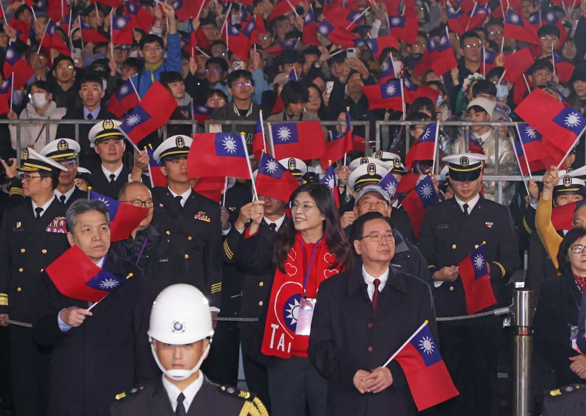 國民黨元旦升旗 鄭麗文盼朝野積極和解