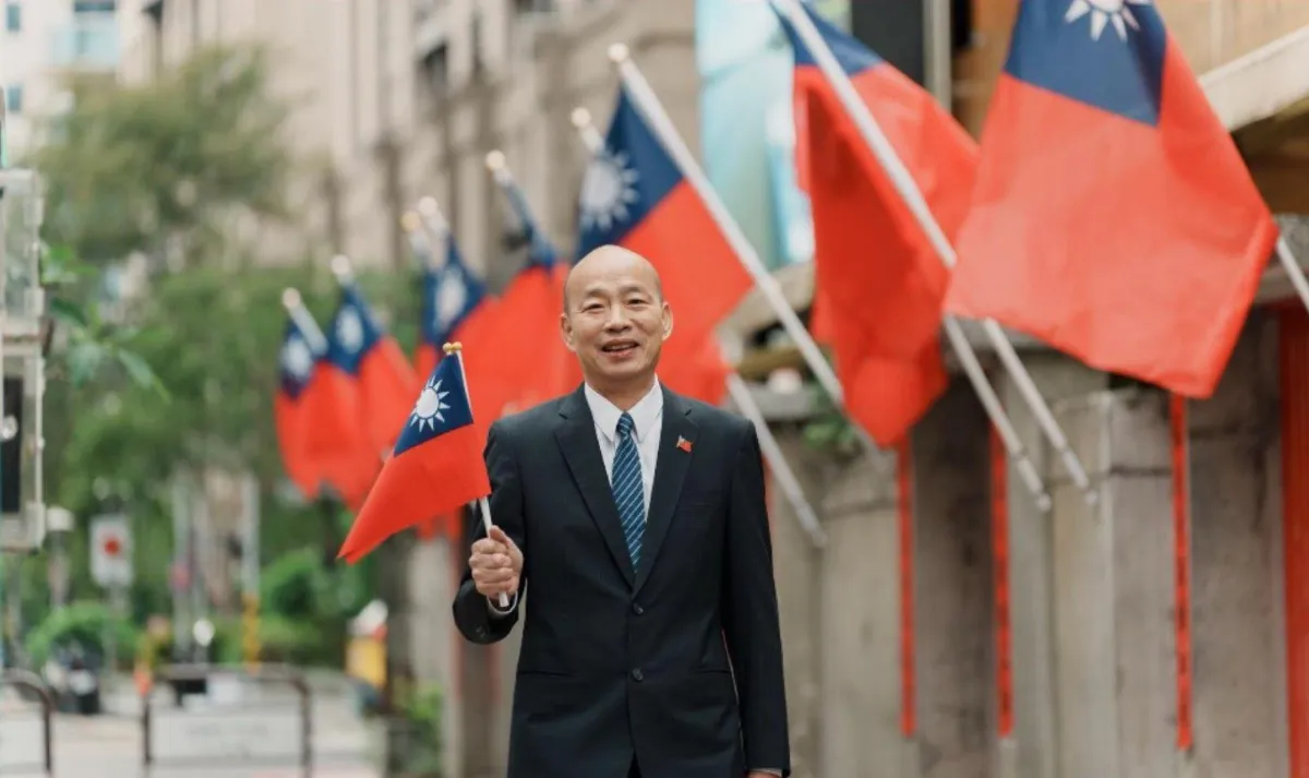 韓國瑜元旦發文  願風調雨順國泰民安