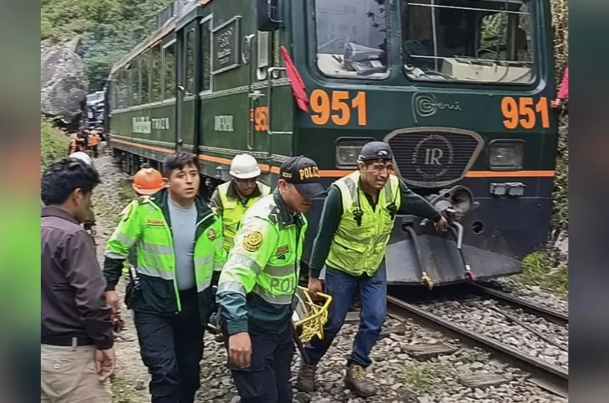 秘魯馬丘比丘鐵路事故 列車相撞釀1死78傷