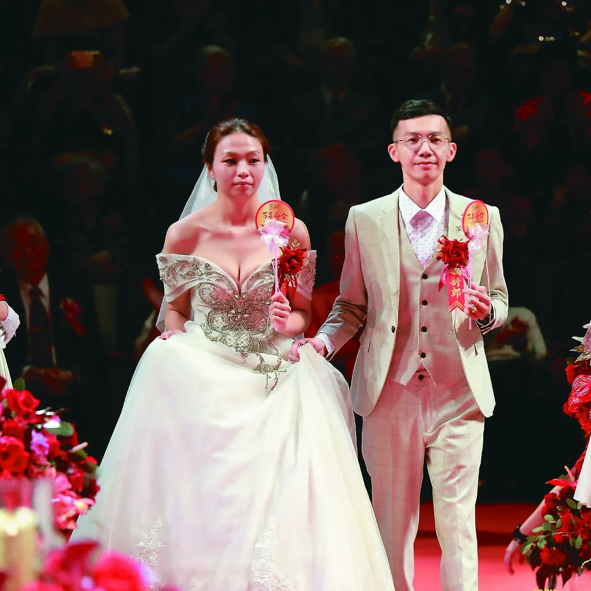 黃建銘、莊佳燕 茹素者佛前攜手一生