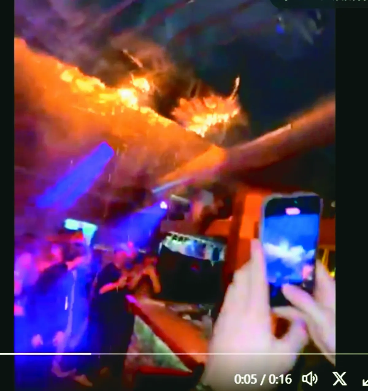 瑞士酒吧火災 民眾拿手機猛拍喪命