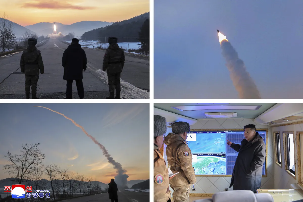 北韓2026首度射彈 測試極音速飛彈維持核嚇阻