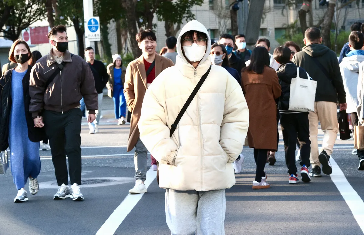 強烈冷氣團來襲 西半部低溫10至13度