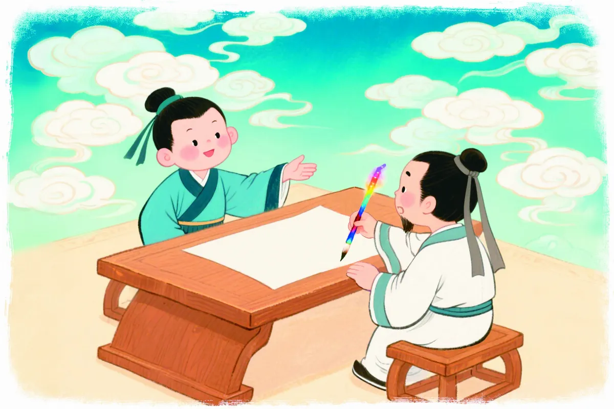 【陳老師說好故事】江郎才盡（上）