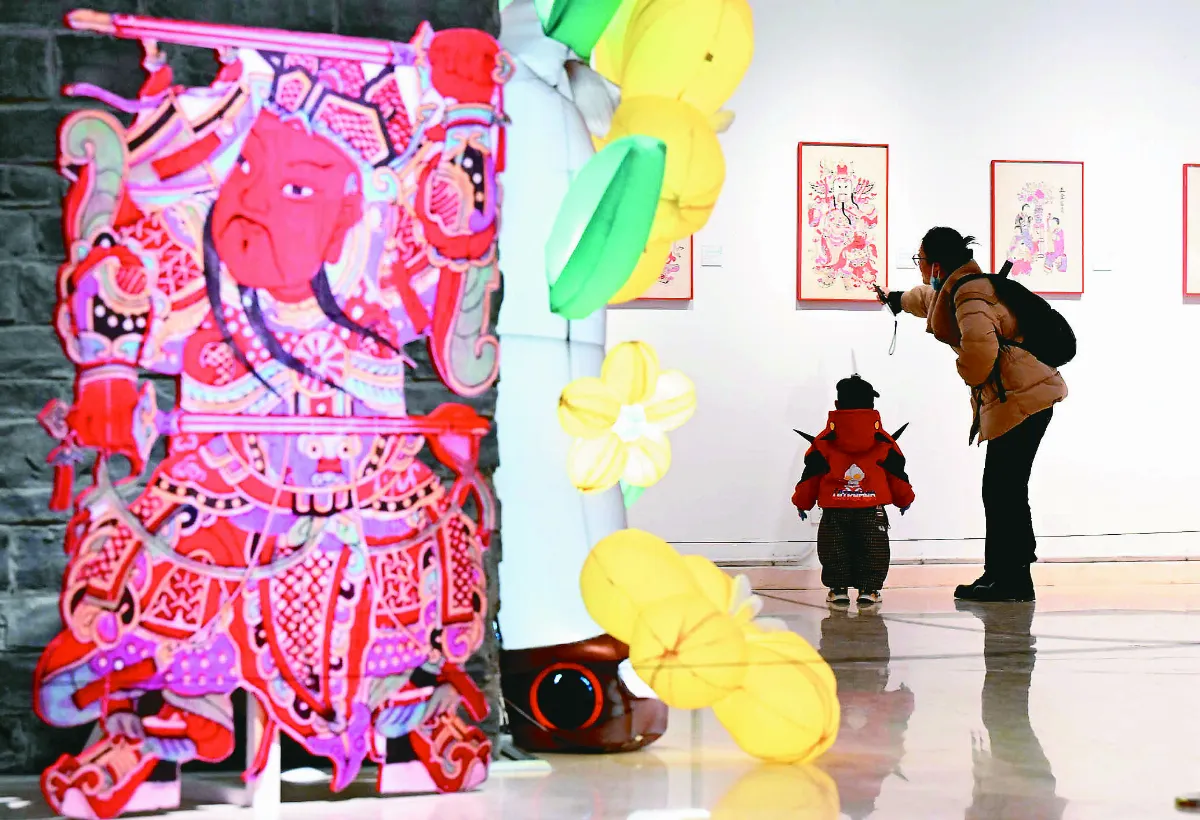 春節藝展  年畫吸睛