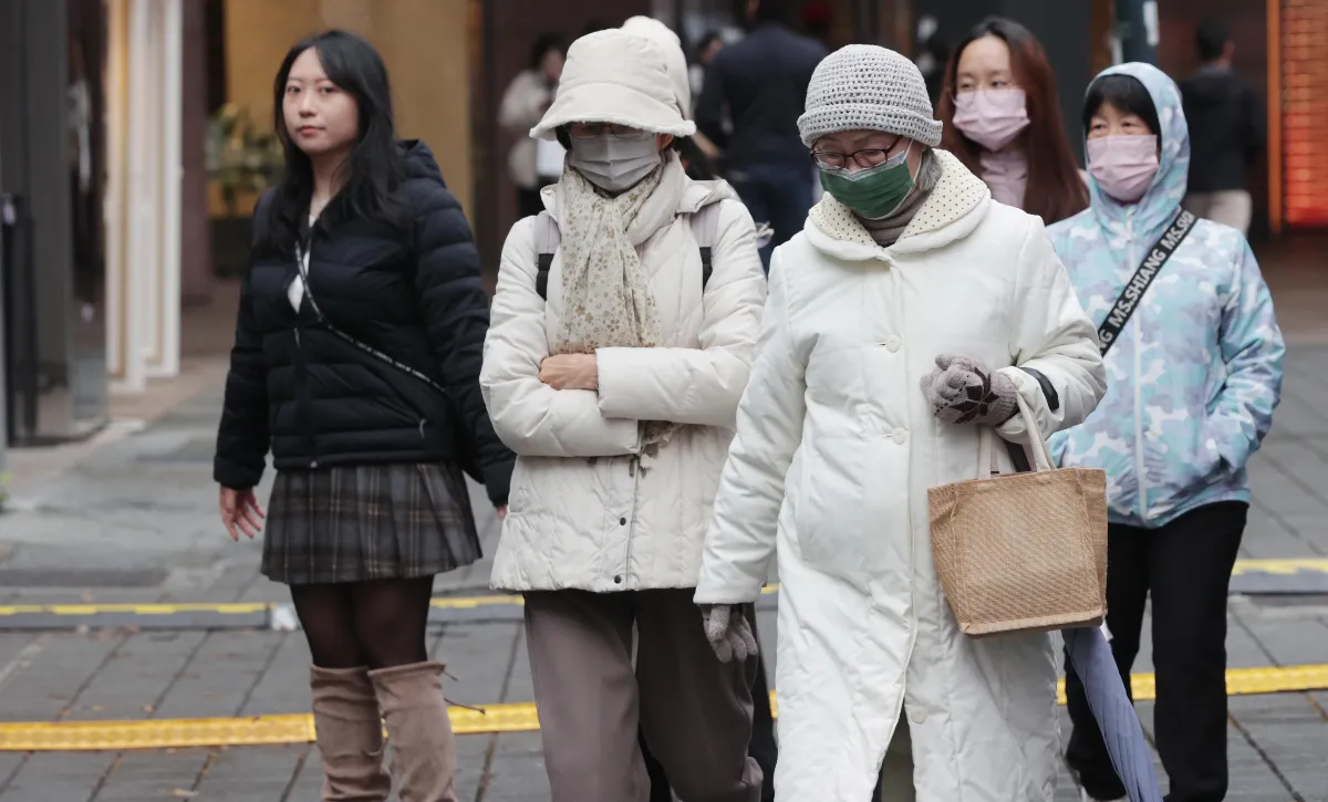 寒流發威 17縣市恐跌破10度