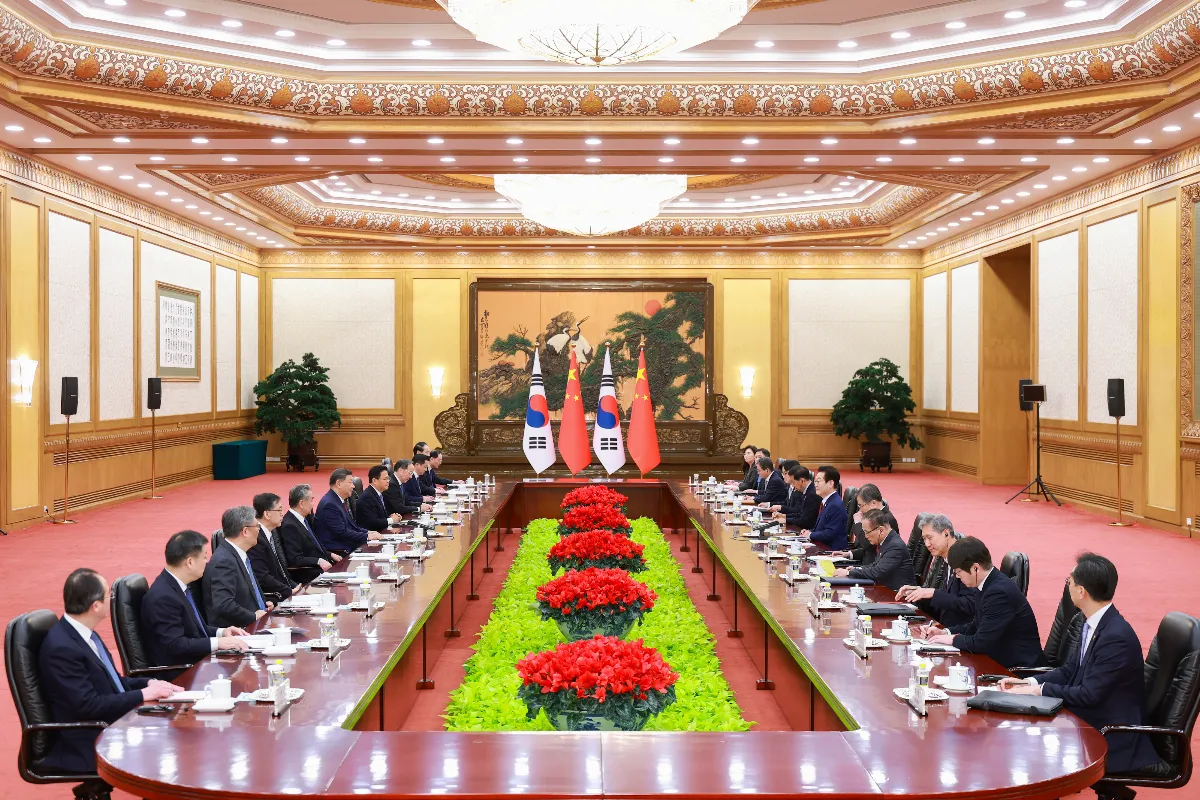 南韓總統李在明訪上海 強調經濟與歷史連結