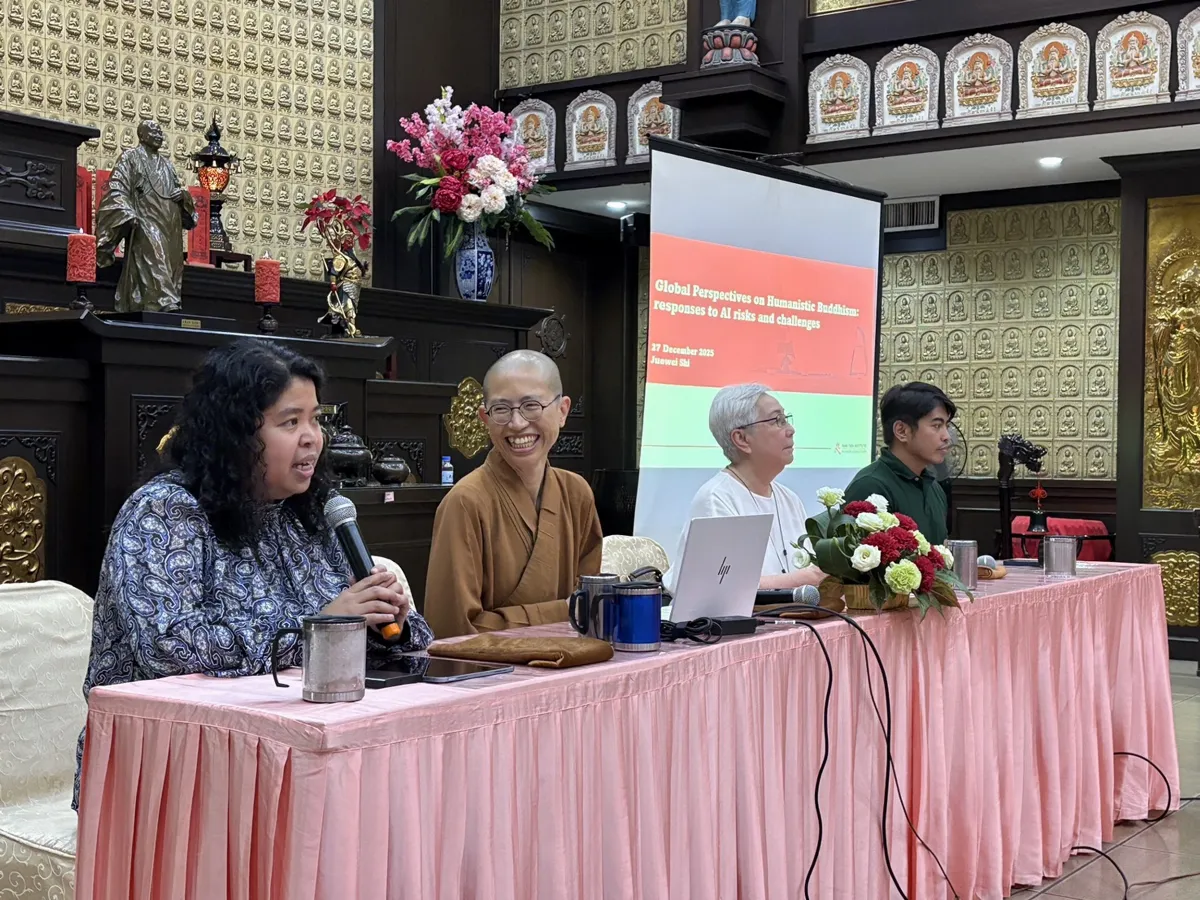 Venerable Juewei Visits Bacolod: A Heartfelt Dialogue Between Humanistic Buddhism and AI