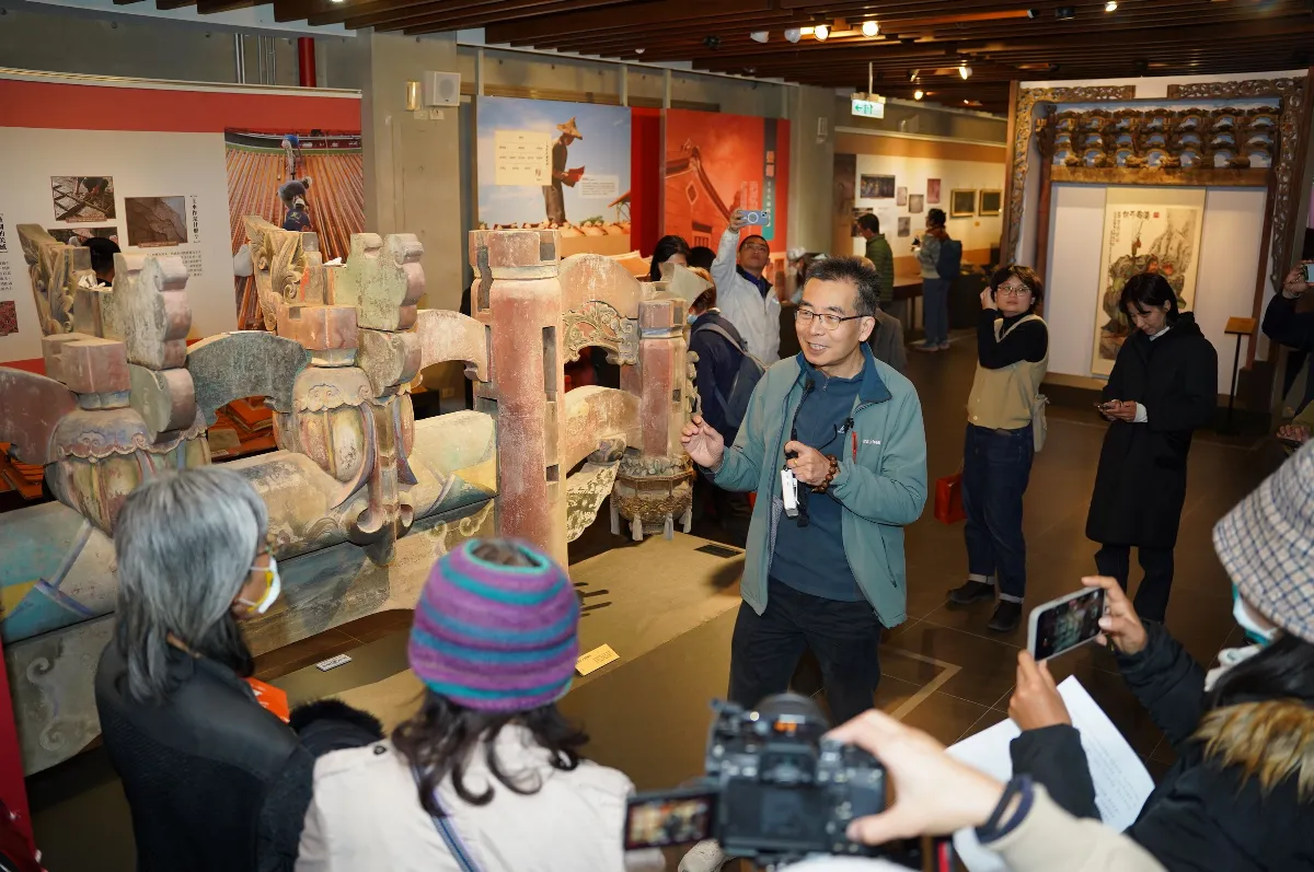 隆聖宮文物重現  客家工藝展承載信仰力量